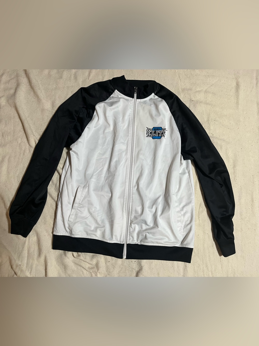 Vintage Y2K MMA Elite Zip-Up Jacket.